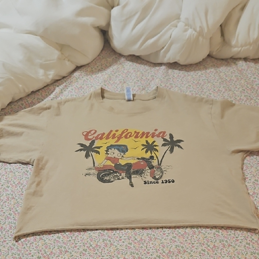 California Kids Tan Graphic Tee